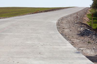 Concrete Road Installation