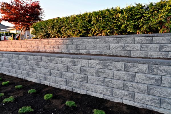 Concrete Retaining Wall Installation in Daphne
