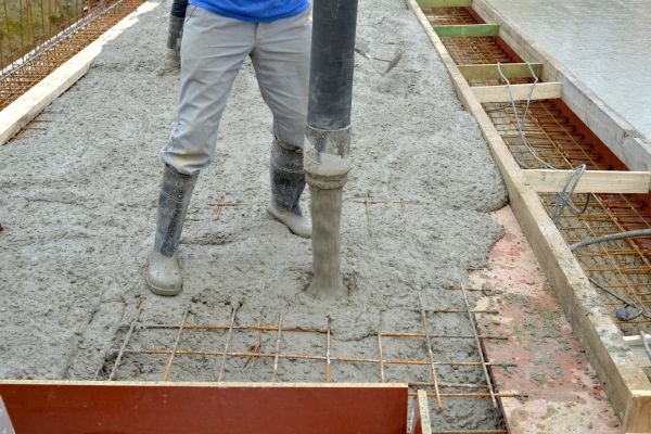 Concrete Base Construction in Daphne