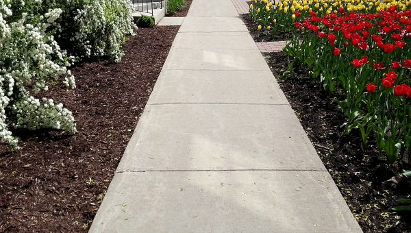 Cement Sidewalk Installation in Daphne