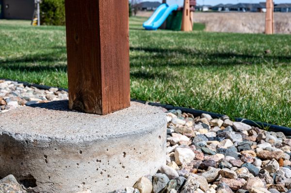 Deck Footing Installation in Daphne