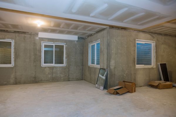 Basement Concrete Installation in Daphne