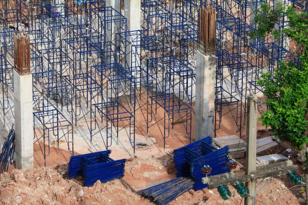 Concrete Pier Construction in Daphne