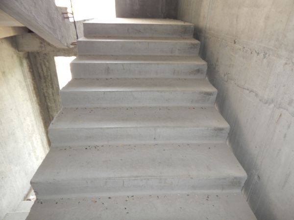 Poured Stair Construction in Daphne