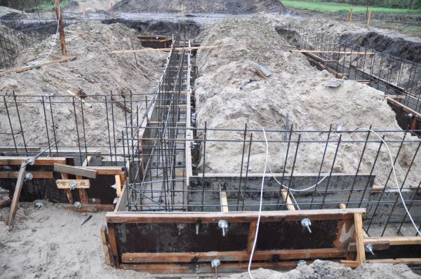 House Footing Construction in Daphne
