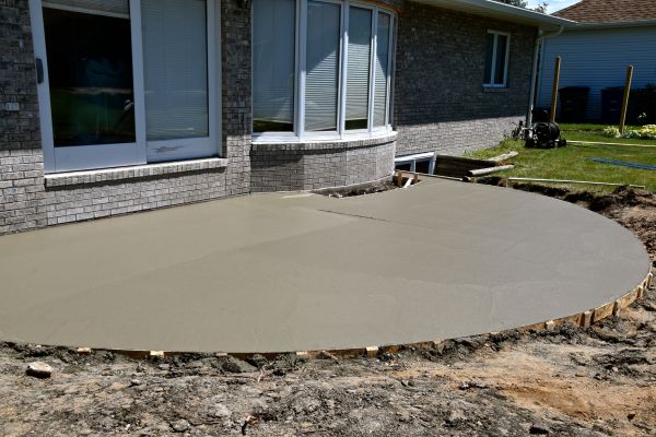 Deck Concrete Construction in Daphne