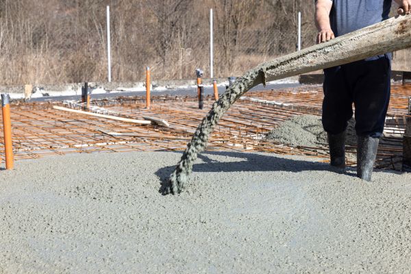 Pole Barn Slab Pouring in Daphne
