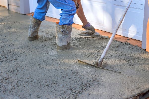 Driveway Slab Construction in Daphne