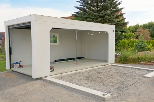 Garage Foundation Installation in Daphne