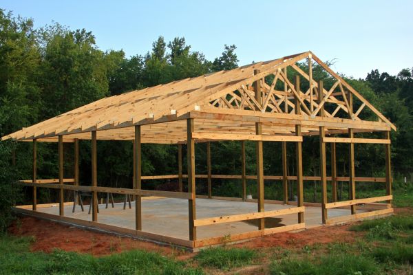 Barn Pad Installation in Daphne