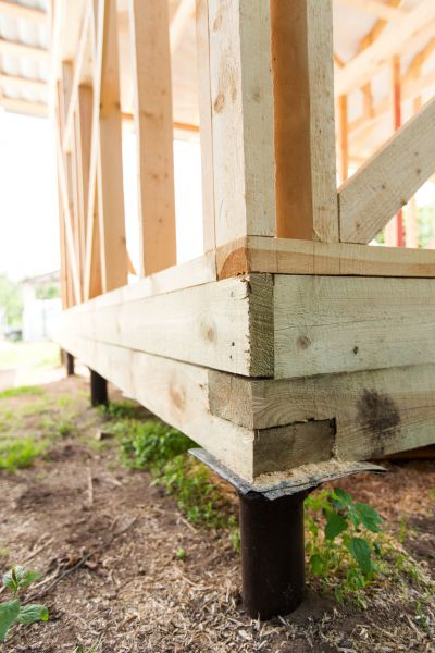 Barn Footing Construction in Daphne