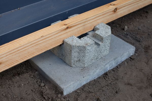 Deck Footing Construction in Daphne